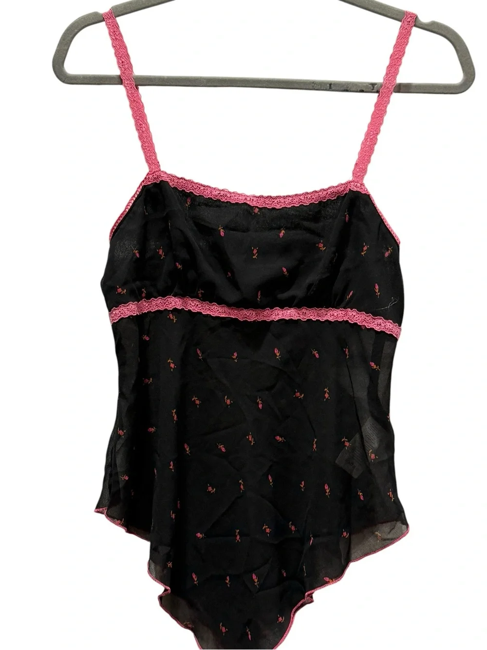 Urban Outfitters Y2K Floral Chiffon Top